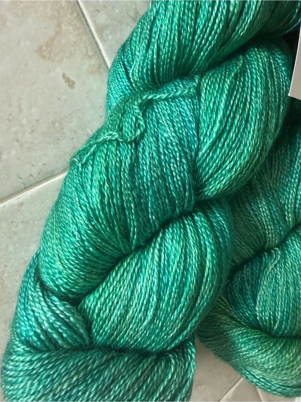 Fyberspates Green Luxury Yarn Skein - Women Accessories Scarves & Wraps